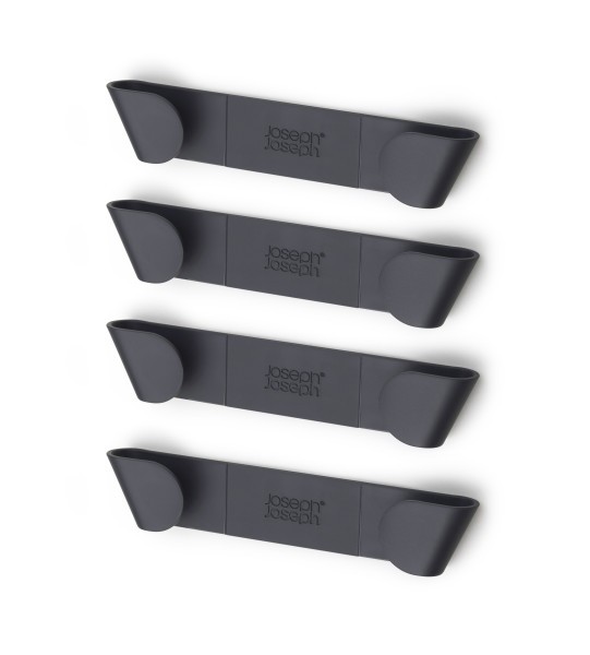 CupboardStore Set of 4 In-cupboard Pan Lid Holders  - Joseph Joseph