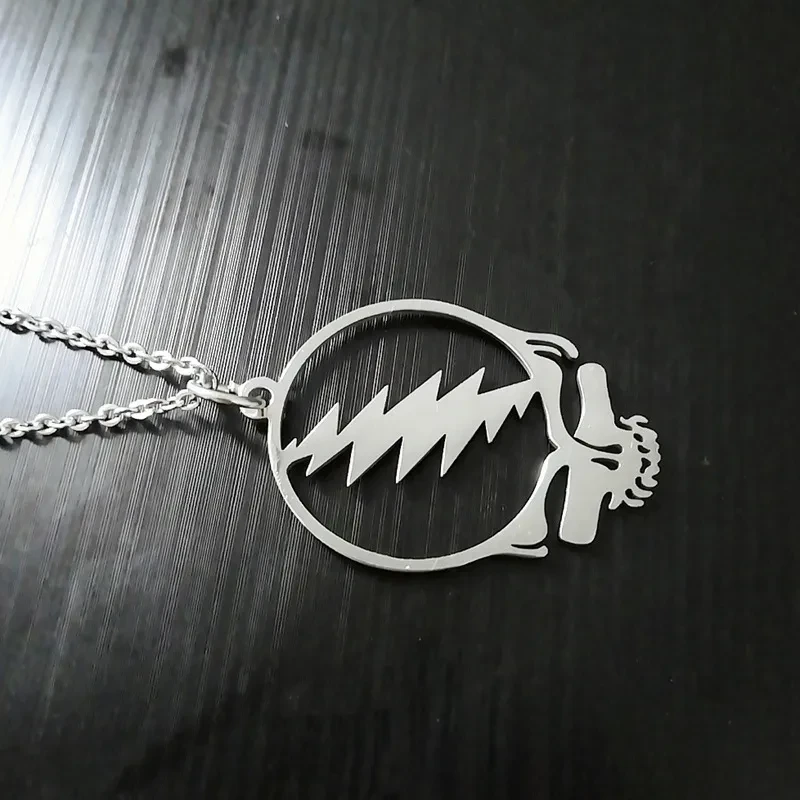 Simple Personality Stainless Steel Pendant Necklace