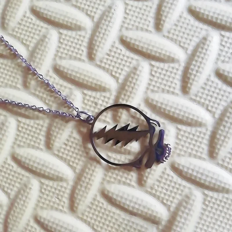 Simple Personality Stainless Steel Pendant Necklace