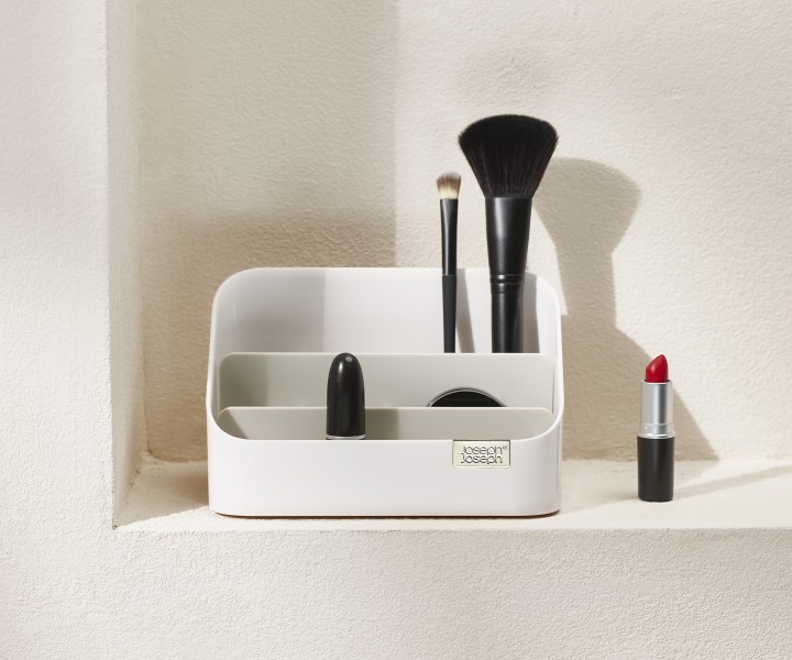 Viva Tiered Cosmetic Organiser - Shell  - Joseph Joseph