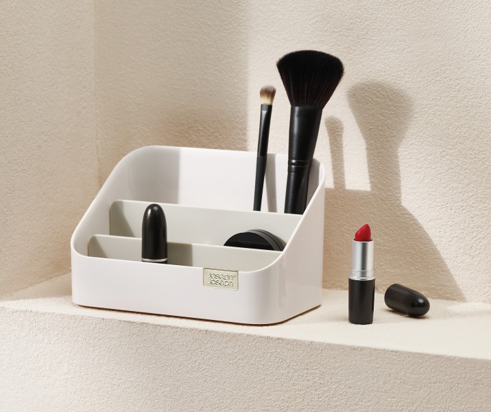 Viva Tiered Cosmetic Organiser - Shell  - Joseph Joseph