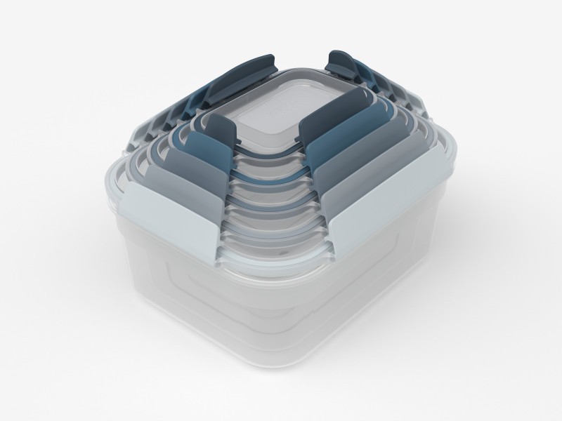 Nest Lock 5-piece container set - Sky  - Joseph Joseph