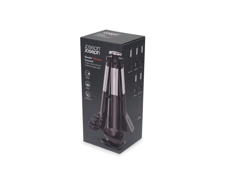 Elevate Silicone/Steel Carousel 5 Piece Set  - Joseph Joseph