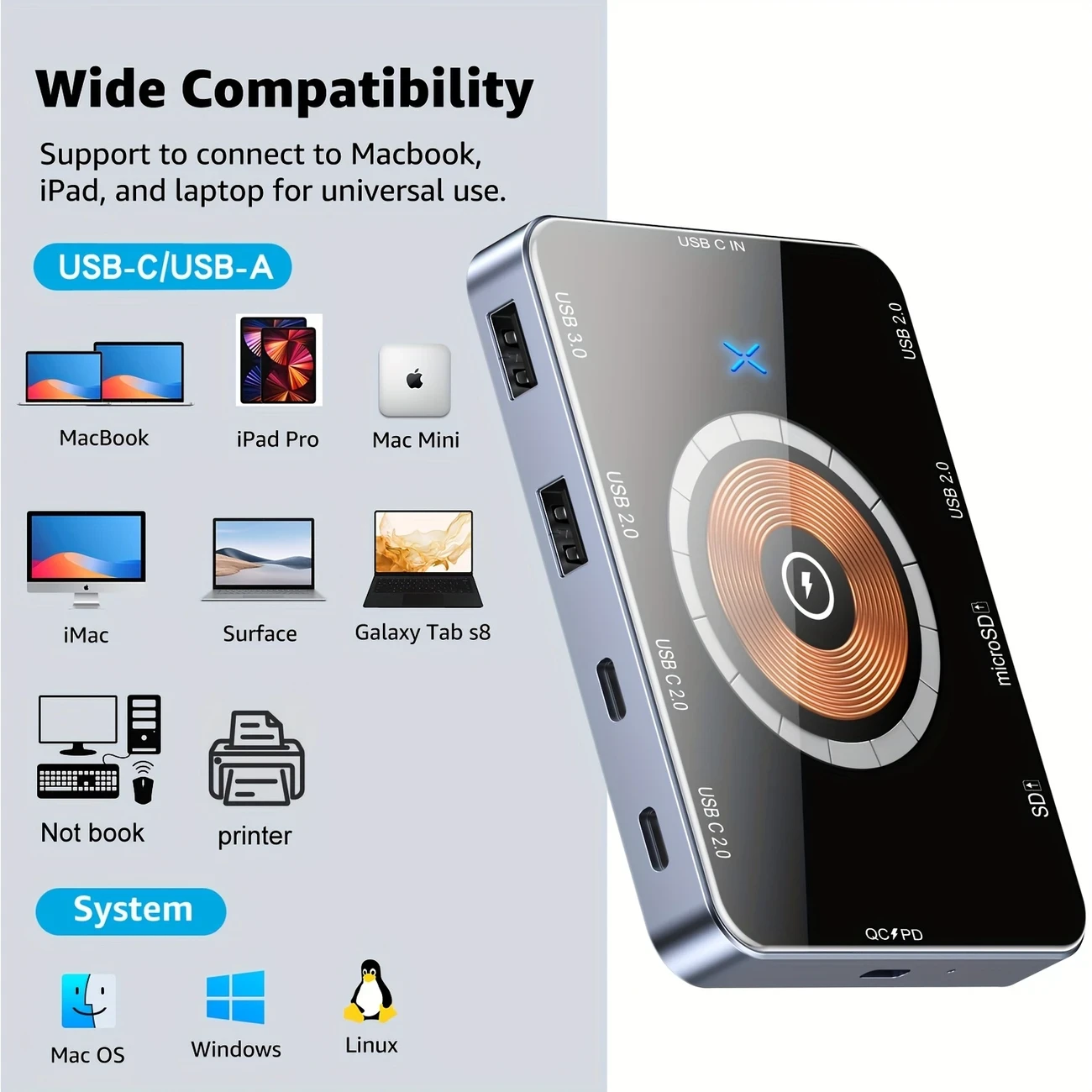 10-in-1 USB-C Docking Station