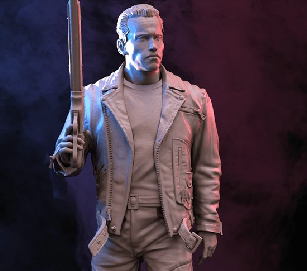 Terminator T-800 Resin Model Kit RW-021 | 1/24 (75mm) & 1/18 (100mm) Scale