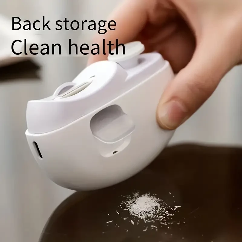 Smart Electric Nail Clipper - Anti-Pinch, Nail Polishing, Illumination, & Grinding Functions