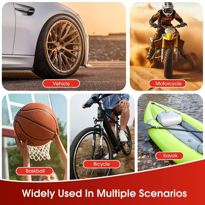 1pc CaRSun Portable Air Compressor Pump