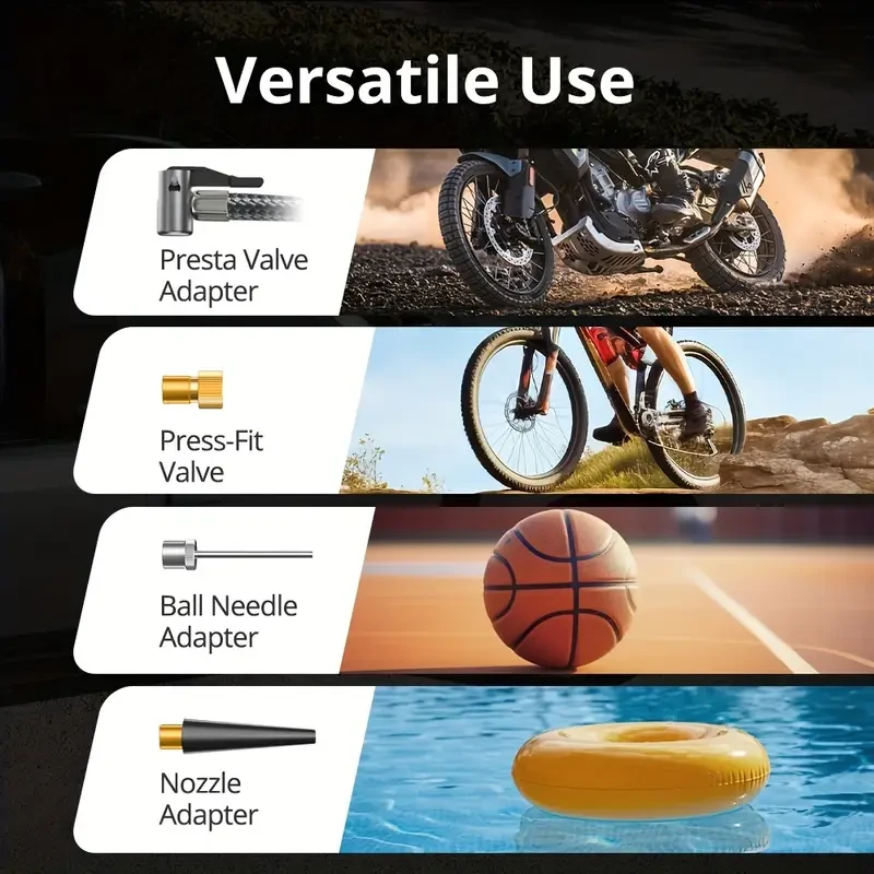 Carsun Air Compressor Digital Tire Inflator Portable Car Air Compressor Pump Air