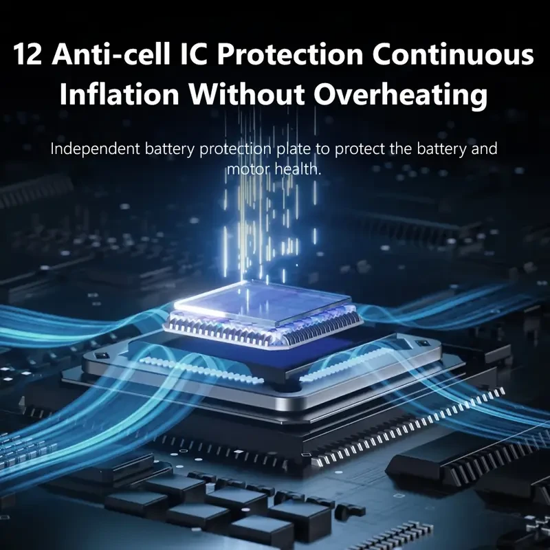 Carsun Digital Tire Inflator Portable Car Air Compressor Pump Air