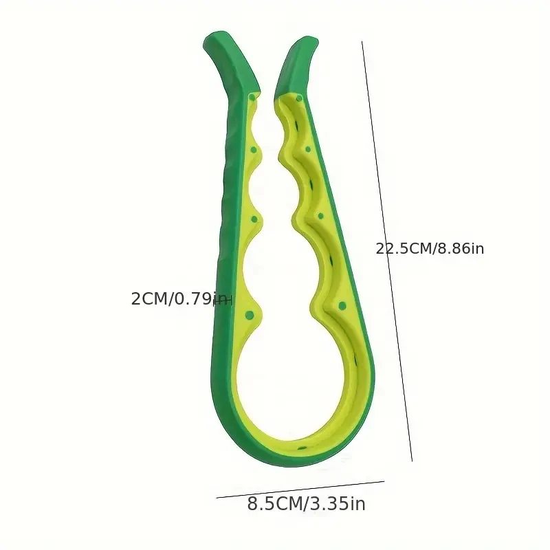 4-in-1 Can Opener with Ergonomic Non-Slip Handle - Versatile Tool for Kitchen & Beer