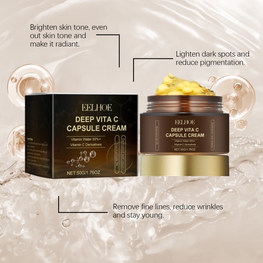 Moisturizing And Brightening Vitamin C Capsules Moisturizing Facial Cream