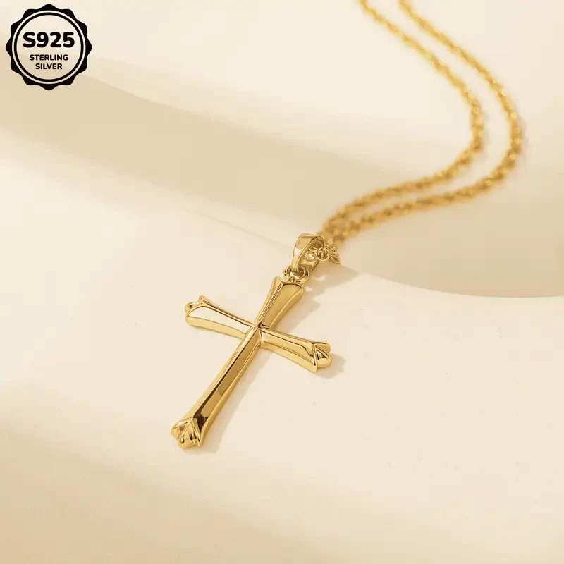 Fashion Cross Pendant Necklace for Men And Women