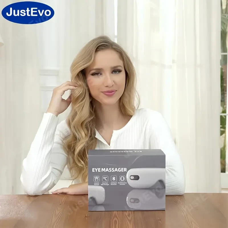JustEvo Rechargeable Eye Mask with Heat & Music