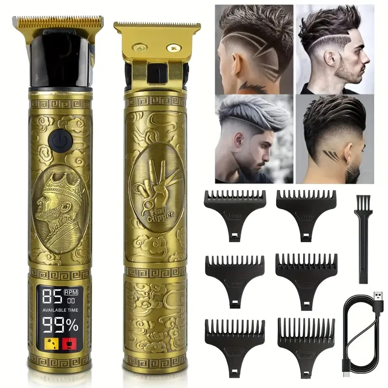 UOOGOU Cordless T-Blade Hair Clipper