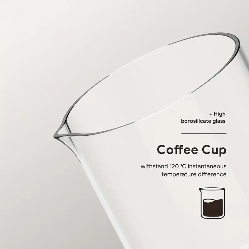 300ml High-Borosilicate Glass Cold Brew Coffee Dripper with Ice