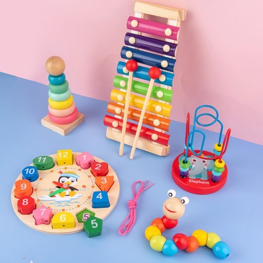 Orff Children's Eight-tone Piano Early Education Toys
