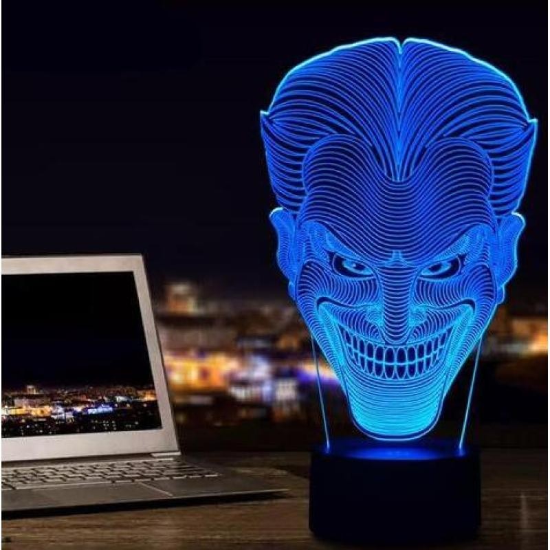 Usb Color 3d Led Lamp