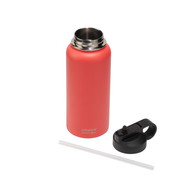 Stainless Steel Bottle Coral 900ml  - Wiltshire