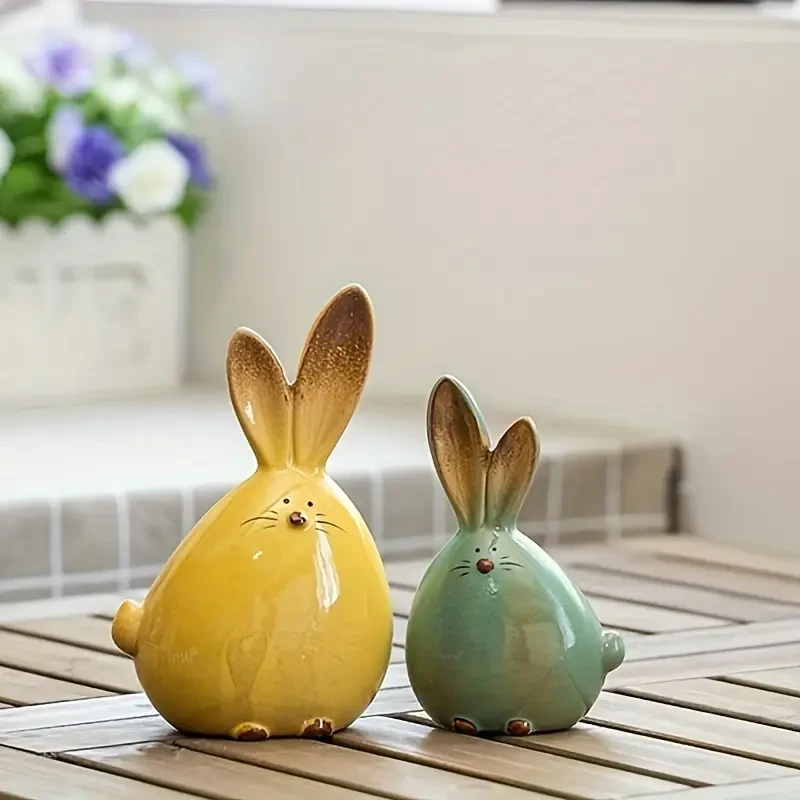 1pc Long Ears Bunny Home Decor