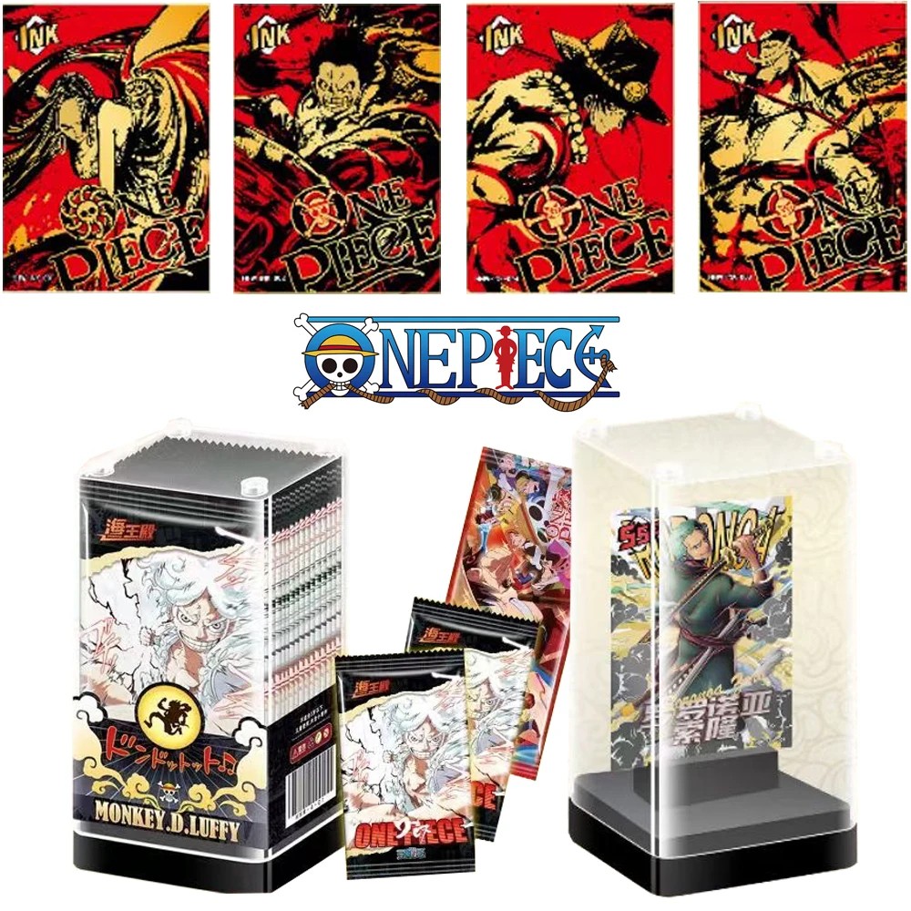 One Piece Cards Japanese Anime Character Collection Cards  Booster Box Full Set, Luffy, Roronoa Zoro, and More