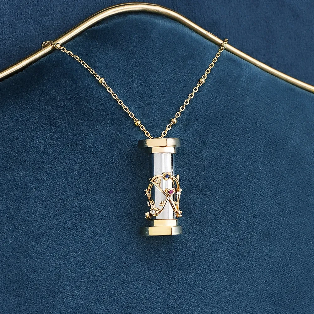 Kaleidoscope With Diamond Fashion Pendant Necklace