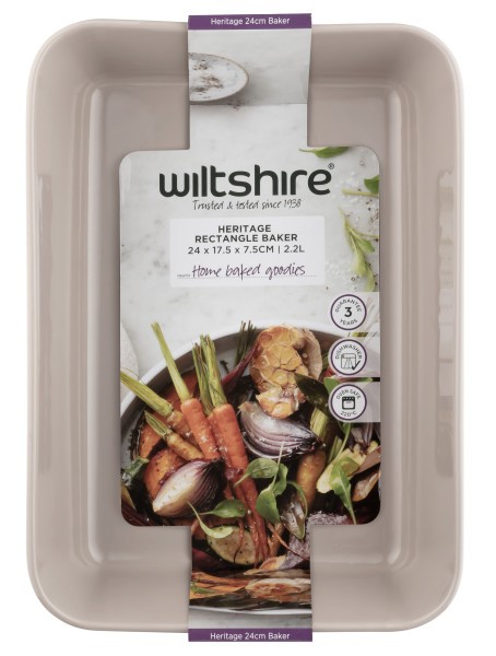Heritage Rectangle Baker 24cm  - Wiltshire