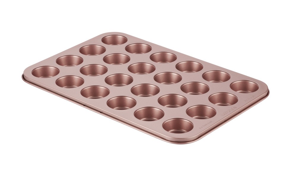 Rose Gold Mini Muffin Pan 24Cup  - Wiltshire