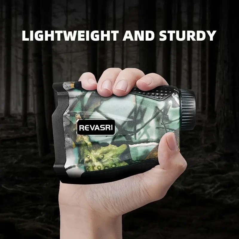 REVASRl 5-990m Laser Rangefinder with 6X Monocular
