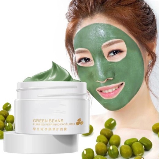 Mung Bean Paste Cleansing And Repairing Facial Mask