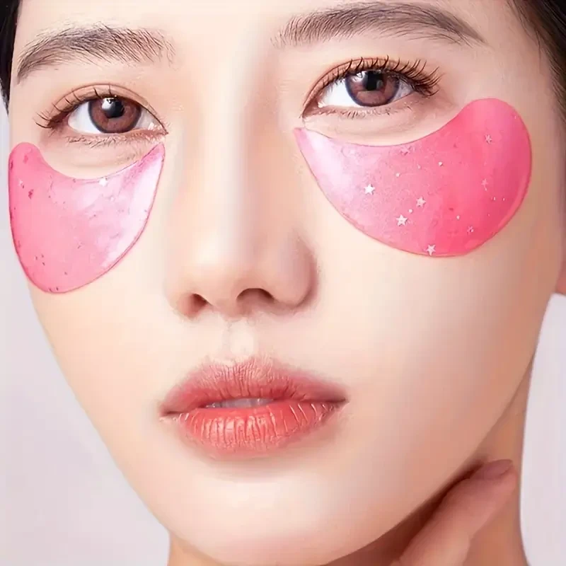 Korean Beauty Rose Hydra-Gel Eye Mask Moisturizing And Firming Eye Care Eye Mask