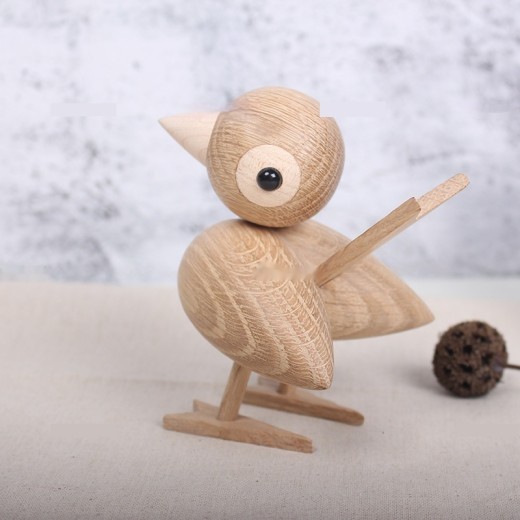 Nordic Home Bird Wooden Craftwork Ornaments
