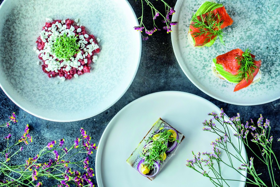 Lunar White Plate 280mm  - Bonna