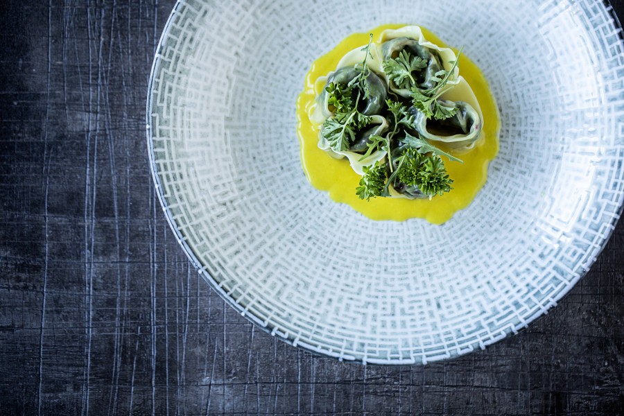 Maze Bowl Flared Grey 230 mm  - Bonna