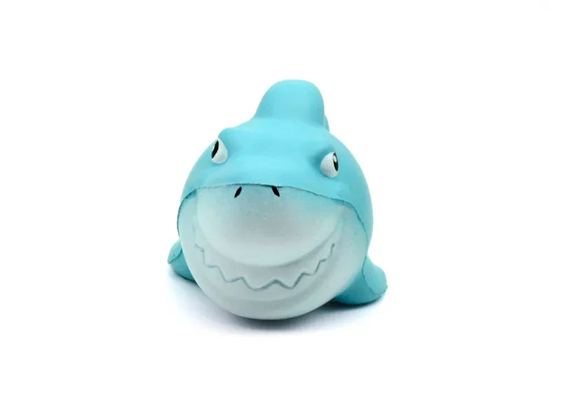 Slow rebound shark decompression toy