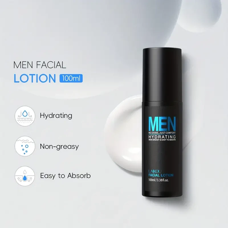 1pc LAIKOU Men'S Facial Lotion 3.38 fl.oz