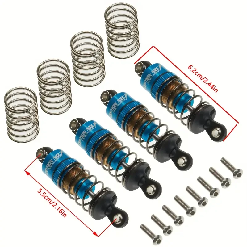 Aluminum Alloy Shock Absorbers for 1/10 Scale RC Drift Cars