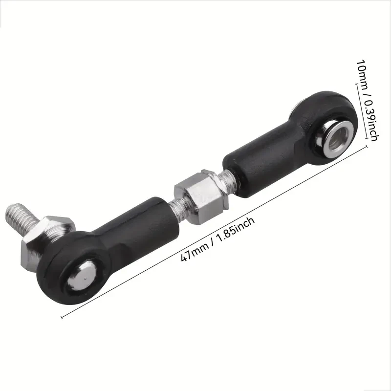 HobbyPark Premium Aluminum Alloy Steering Upgrade Kit for Tamiya TT02 RC Touring Car