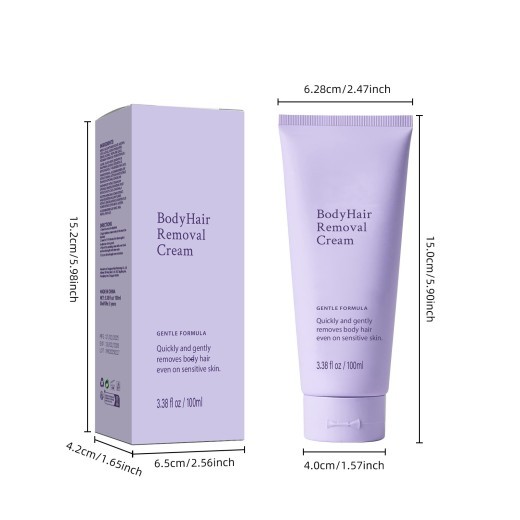 Depilatory Cream 100ml Men's And Women's Body Available Mild