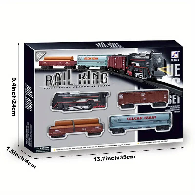 1pc Rail King Intelligent Classic Train Set
