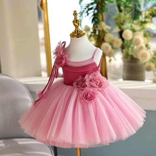 Piano Performance Costume First Birthday Dress