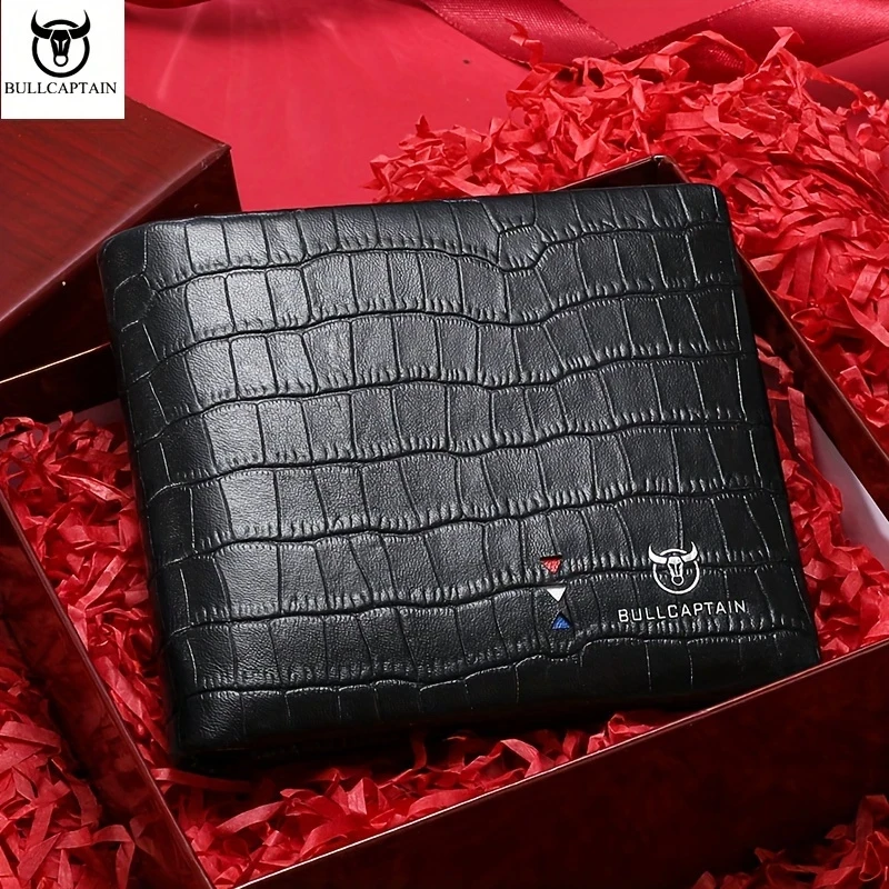 Captain Cow Brand Men'S Genuine Leather Wallet