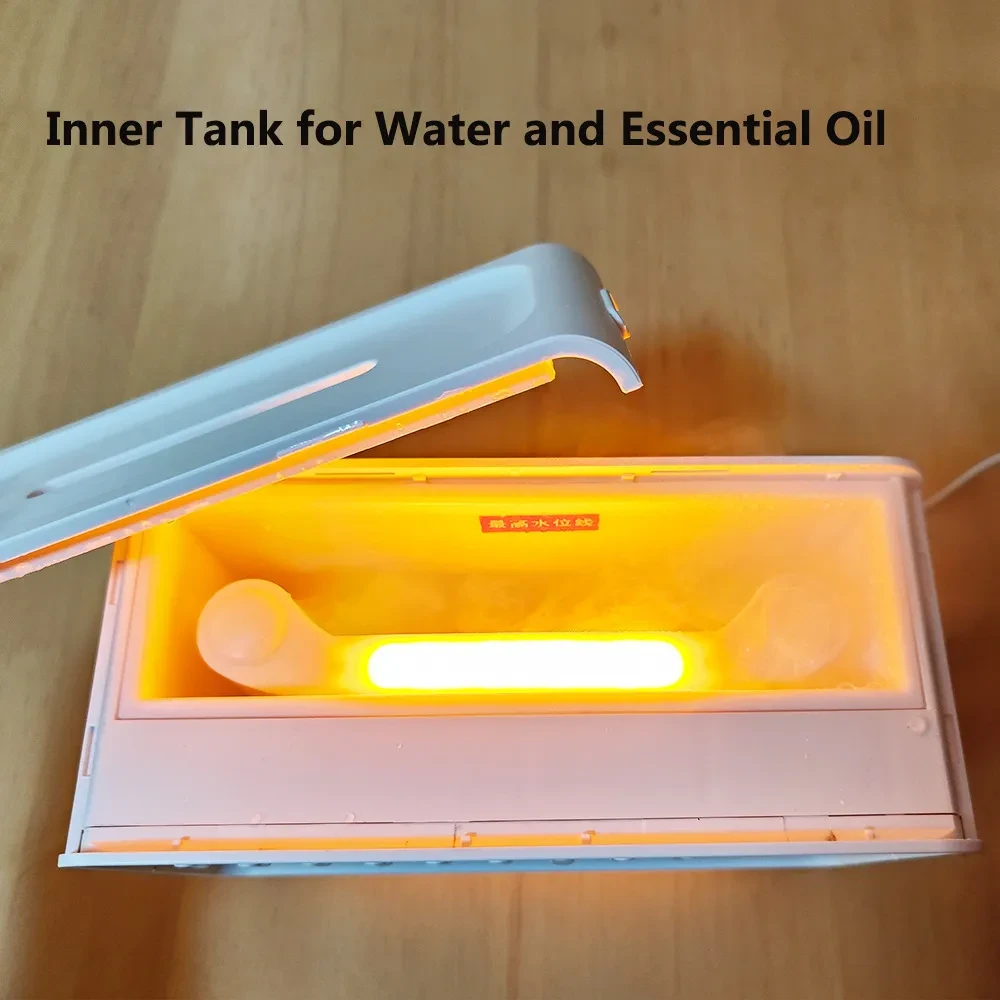 3 In 1 Bluetooth Speaker White Noise Sleep Night Light Humidifier All-in-one Machine Free Combination Of 8 Group Nature Sound