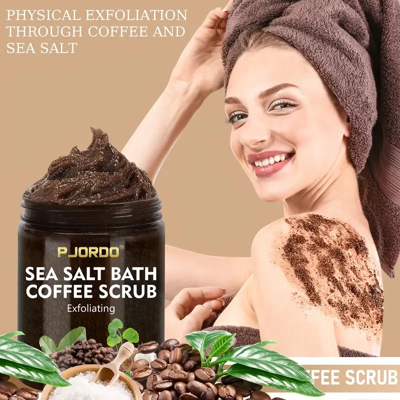 PJORDO Sea Salt Coffee Scrub