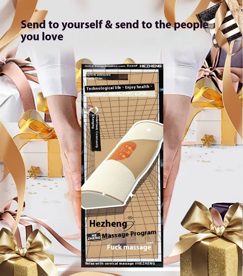 Warm Business Gifts For Cervical Vertebra Kneading Massage Pillow Annual Meeting