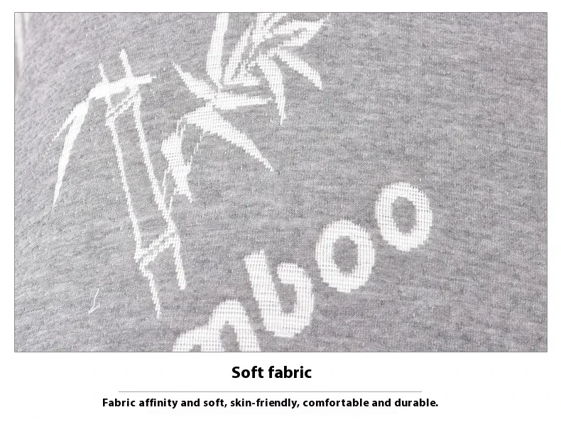 Slow Rebound Memory Foam Particles Bamboo Fiber Pillow