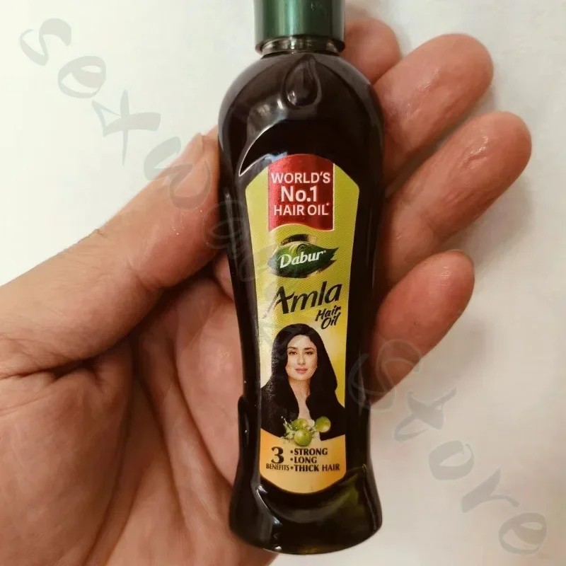 Dabur Amla Hair Oil  Nourishing Indian Gooseberry Oil for Black, Smooth, and Healthy Hair, 180ml