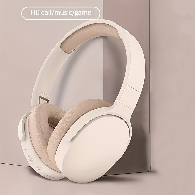 New Wireless Headset Headphone Stereo Noise Cancelling, Long Battery Life, E-sports Gaming Headset, Foldable Headphones Perfect Gift for Friends