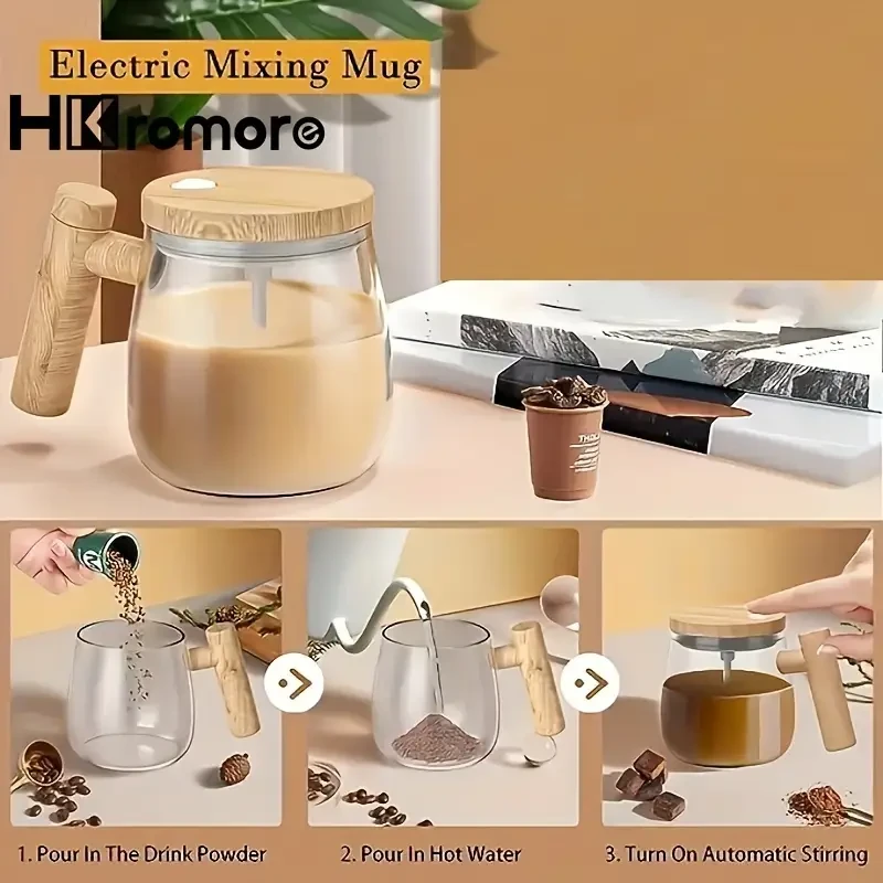 Hkromore 400ML Self Stirring Mug