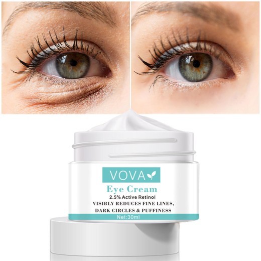 Cross-Border Vova Wrinkle Reduction Eye Cream, Fat Particles To Reduce Dark Eyes And Fine Lines, Eye Bags And Eye Cream