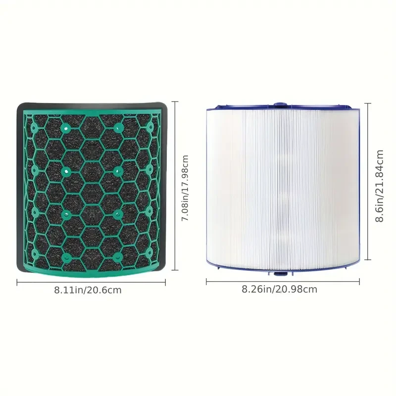 1pc, HEPA Filter Activated Carbon Filter